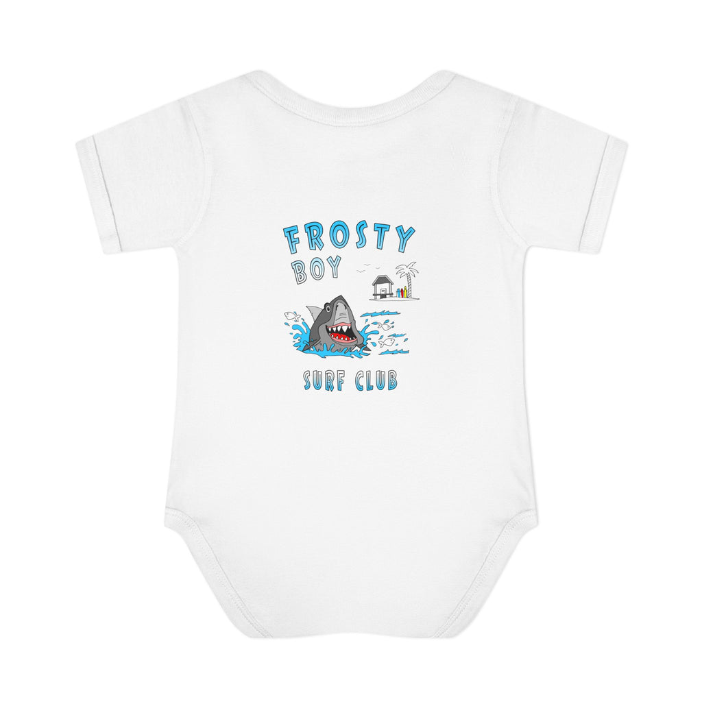Sharks Up Baby Bodysuit