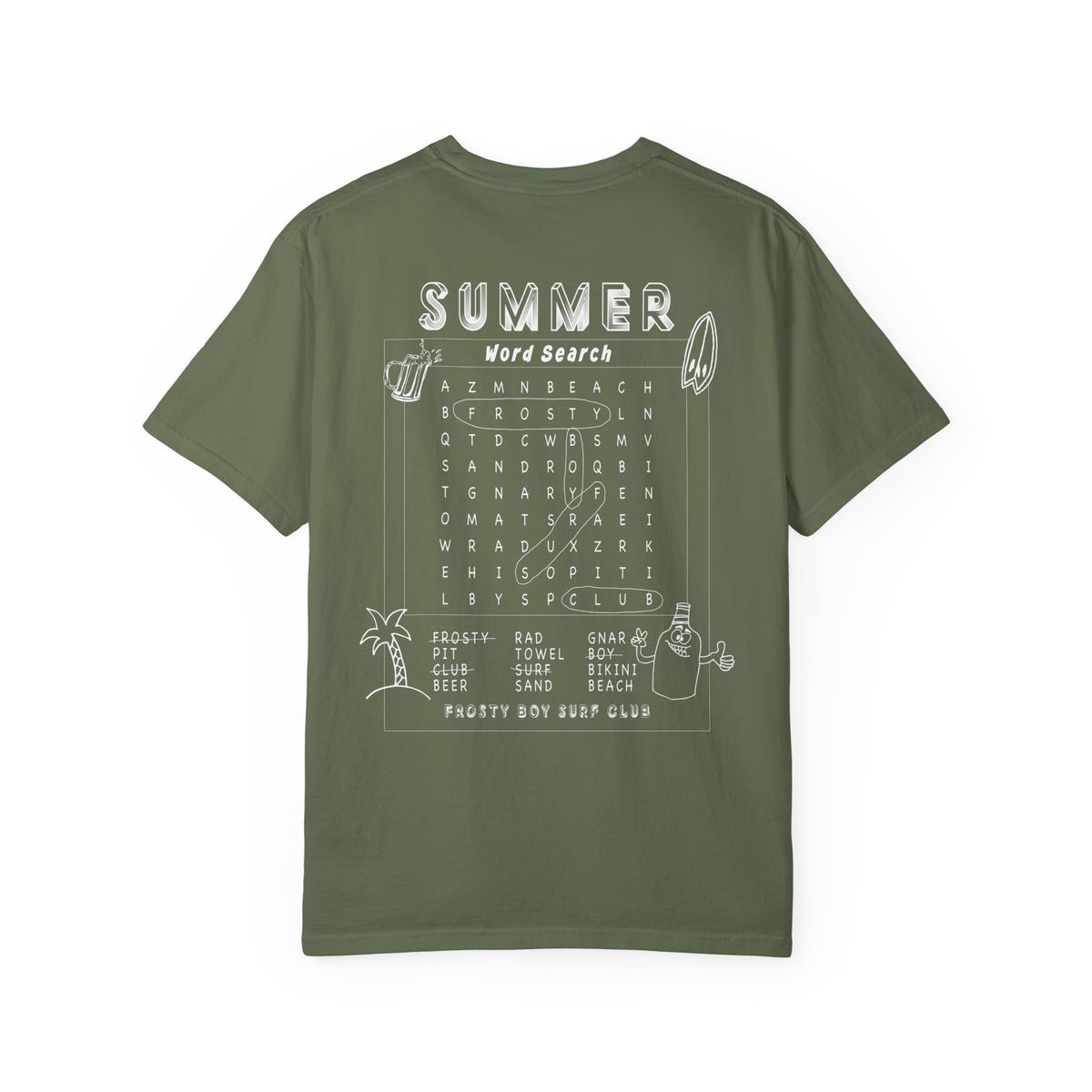 Summer Word Search Tee