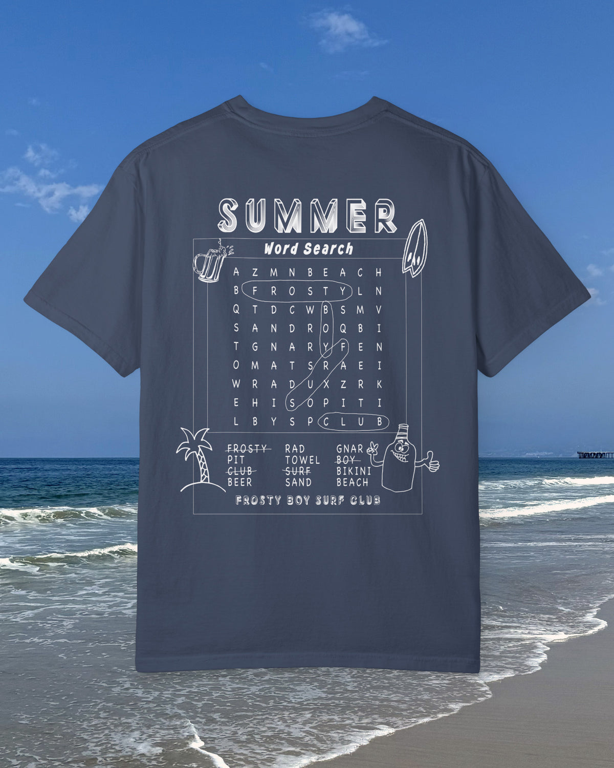 Summer Word Search Tee