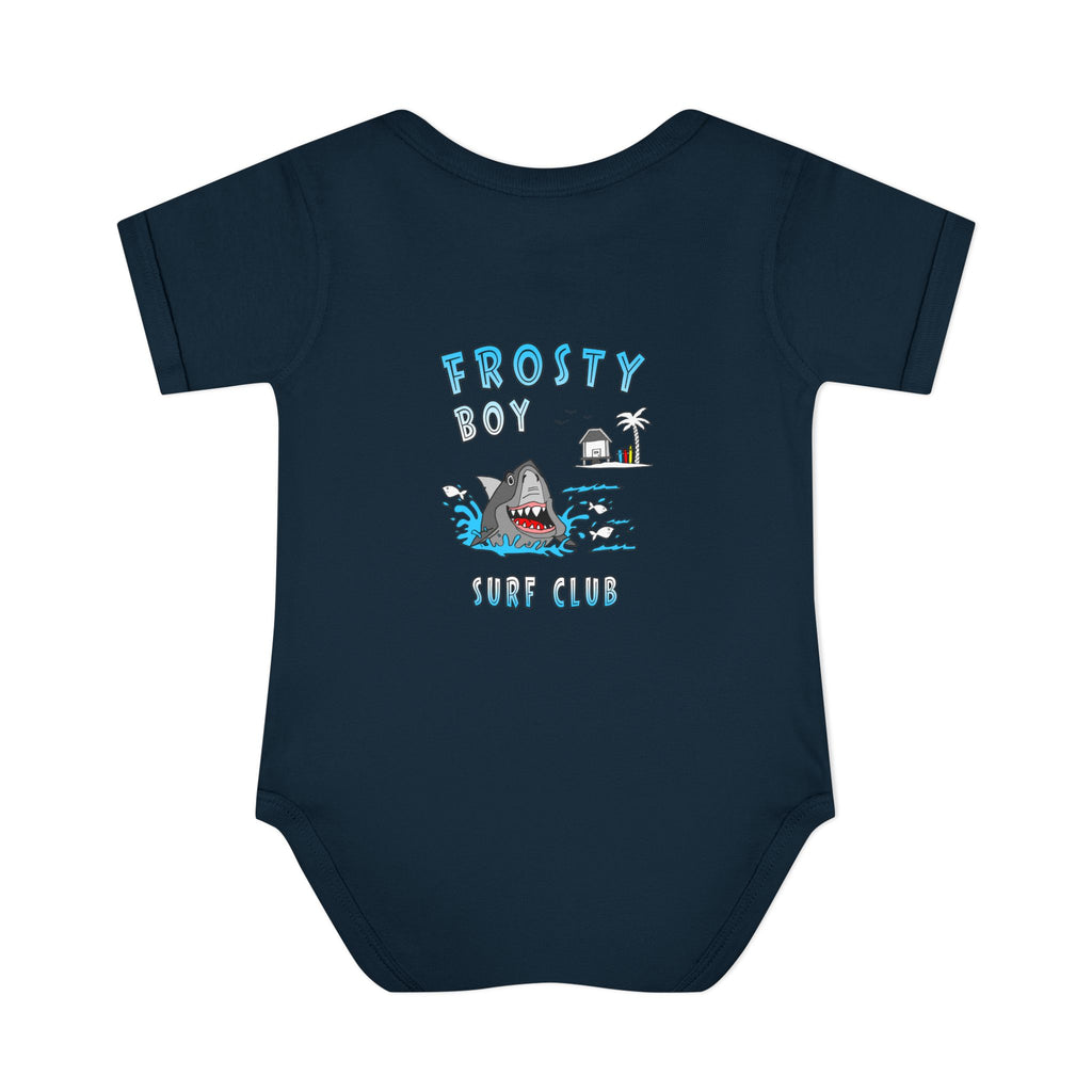 Sharks Up Baby Bodysuit