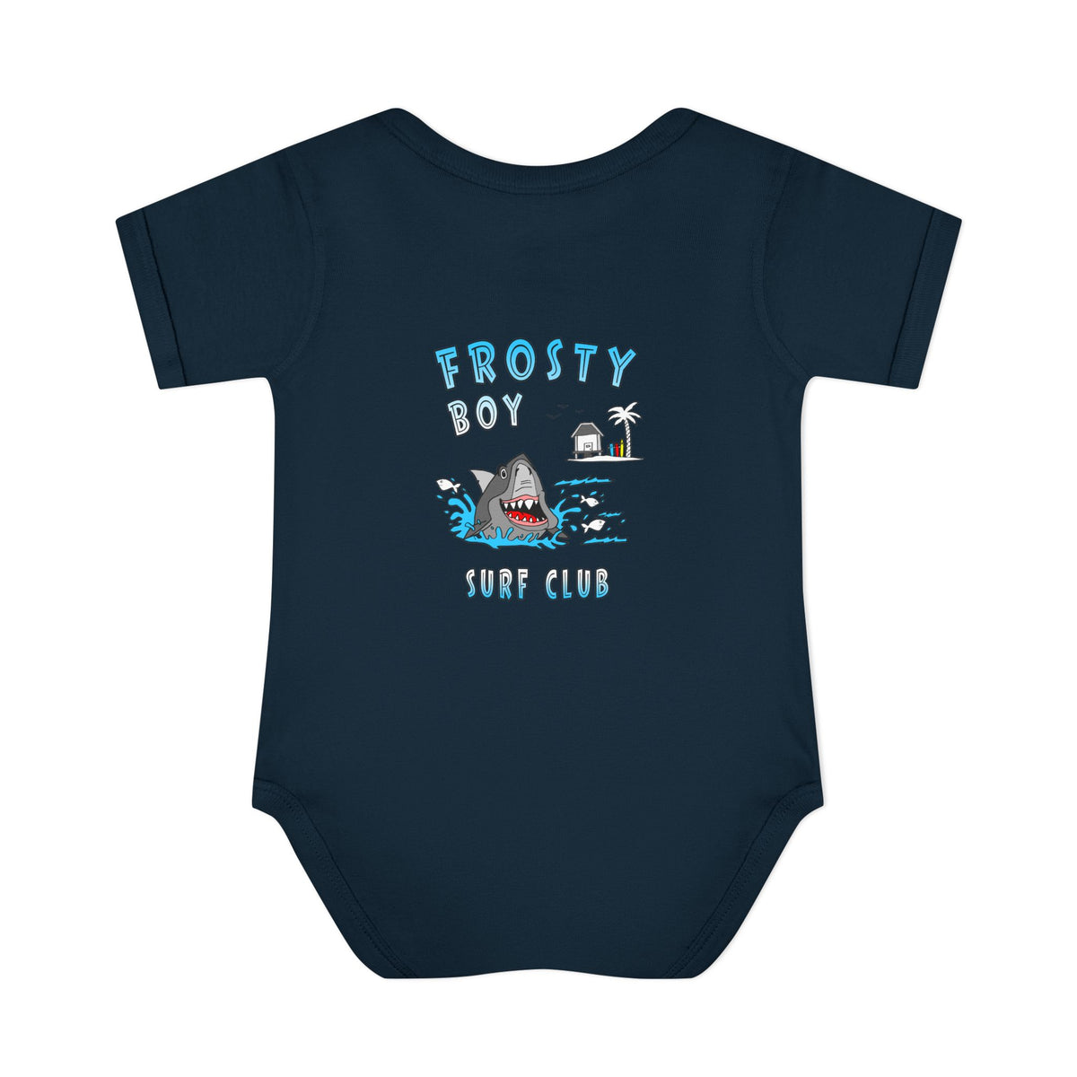 Sharks Up Baby Bodysuit