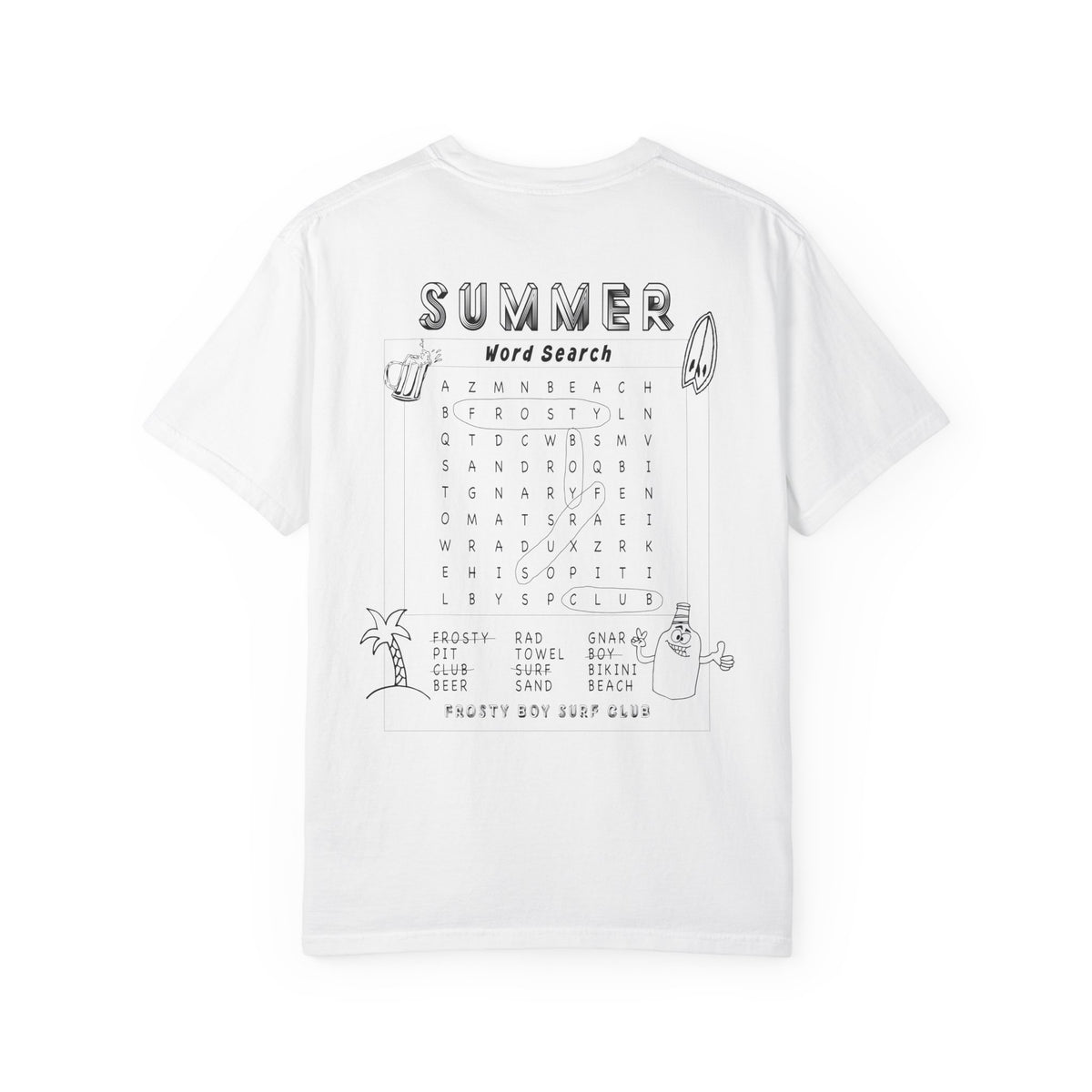 Summer Word Search Tee